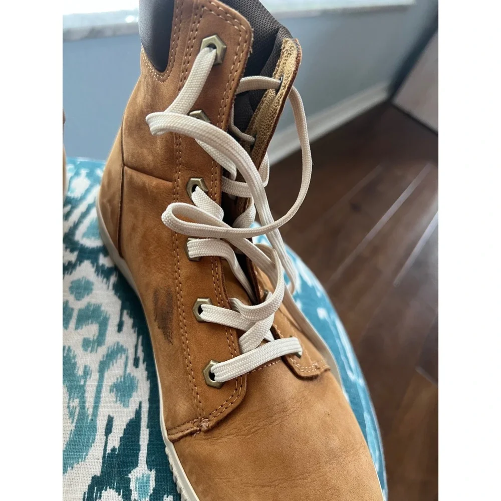 Timberland Leather Ankle Boots Casual Lace Up Comfortable Walking Shoes‎